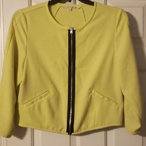 Rachel Roy Short/Crop Neon Jacket